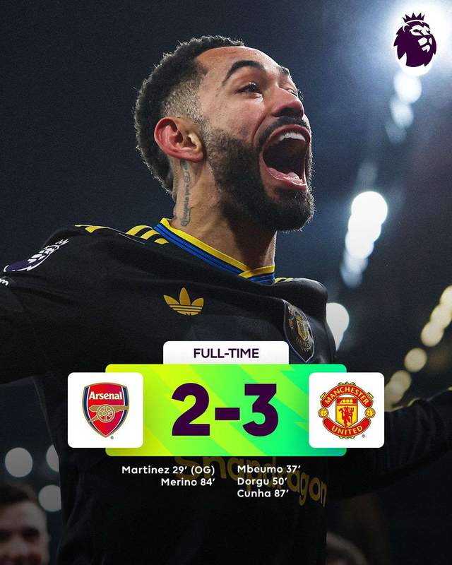 Manchester United Taklukkan Arsenal