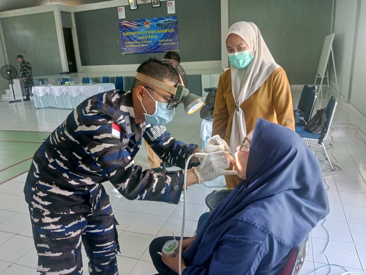 Lanal Ranai Gelar Bakti Sosial dan Kesehatan Subi - RRI.co.id