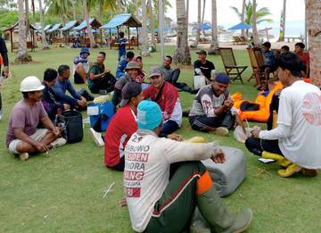  Pokdarwis Cemaga Tengah Gelar Lomba Mancing Jalan 