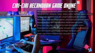 Ciri-Ciri Kecanduan Game Online