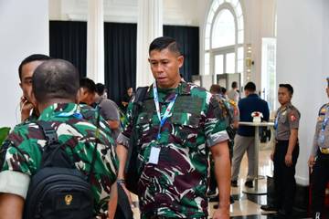Danlanud RSA Hadiri Rapim TNI -Polri 2025
