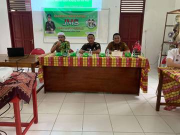 Jaksa Masuk Sekolah Sambangi SMPN 2 Bunguran Timur