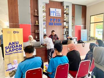 Jemput Bola, Pojok Pajak KP2KP Datangi LPP RRI Ranai