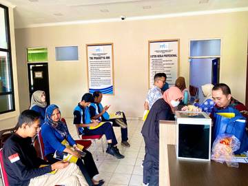 Antusias Pegawai LPP RRI Ranai Lapor SPT 