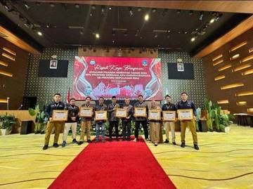KPU Natuna Raih 10 Penghargaan di Tingkat Provinsi dan Nasional