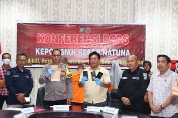Polres Natuna Ungkap Kasus Narkotika, Tiga Pelaku Diamankan