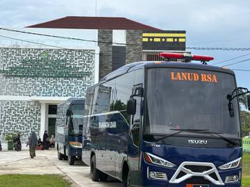 Pemkab Natuna Apresiasi, Lanud RSA Bantu Bus JCH