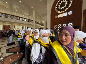 Keberangkatan JCH Natuna ke Tanah Suci Tebagi dalam Dua Rombongan