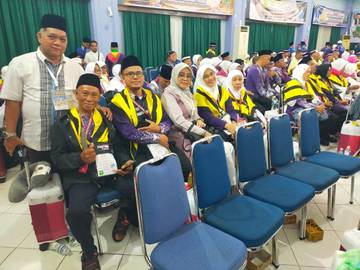 Sebanyak 15 CJH Natuna Ikuti Prosesi Pelepasan