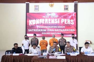 Polres Natuna Ungkap Kasus Narkoba  2 Tersangka 