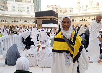 Jemaah Calon Haji Natuna Laksanakan Thawaf Sunnah di Mataf