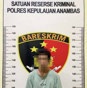 Satreskrim Polres Anambas Amankan RA Pria Kasus Pencabulan 