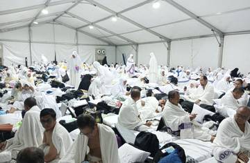 Jemaah BTH 02 Tiba di Arafah