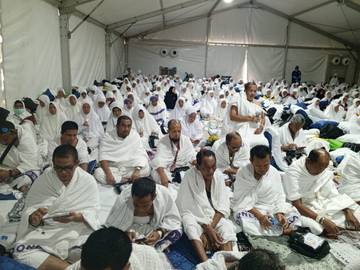 JCH Natuna Kloter 1 Bersiap Wukuf di Arafah