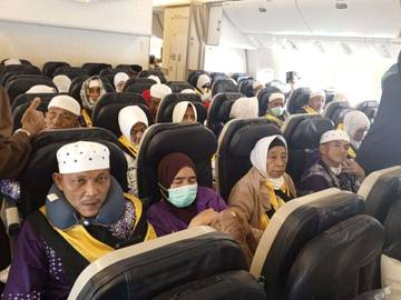Jemaah Haji Natuna Pulang  ke Tanah Air Secara Bertahap