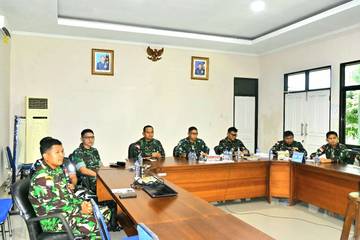 Danlanud RSA Natuna Ikuti Exit Briefing Panglima Koopsudnas