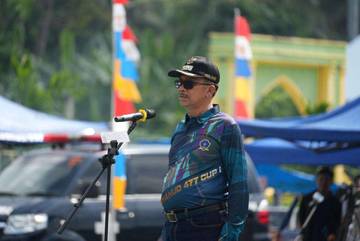 Wabup Natuna Buka Tournament Sepakbola Dandenhannud 477 Tahun 2025.