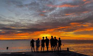 Sunset Di Ujung Negeri, Pulau Laut Natuna. 