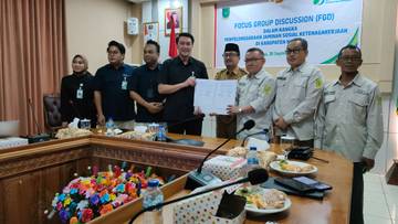 BPGN Natuna Tandatangani MoU dengan BPJS Ketenagakerjaan