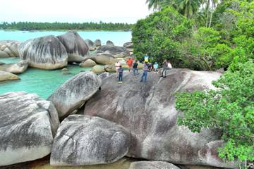 Danlanud RSA Natuna Kunjungi Pulau Akar dan Batu Kasyah