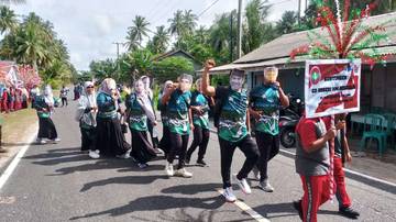 PGRI Bunguran Timur Laut Gelar Pertandingan Olahraga