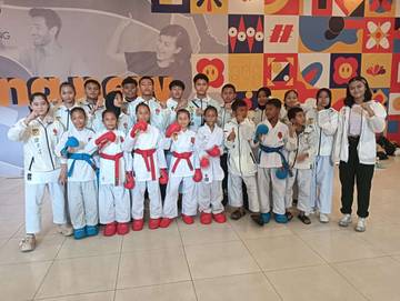 Atlet Karate Natuna Borong Emas di Piala Wako Tanjung Pinang