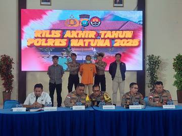 Polres Natuna Paparkan  Kasus Penganiayaan 