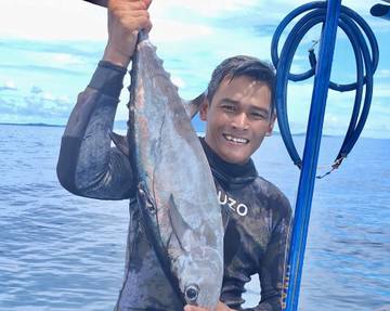 Spearfishing Jadi Olahraga Alternatif di Natuna