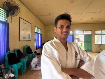 Kenshi Angga Apresiasi Pelaksanaan Ujian Kempo Natuna