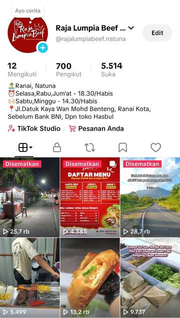 Meraup Rupiah Dari Jualan Kebab dan Lumpia