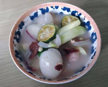 Resep Asam Kiamboy Segar versi Alung Eka