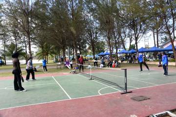 Danlanud RSA Hadir di Tengah Komunitas Pickleball Natuna