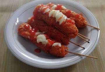 Resep Corndog Sosis Keju Mozzarella Versi Alung