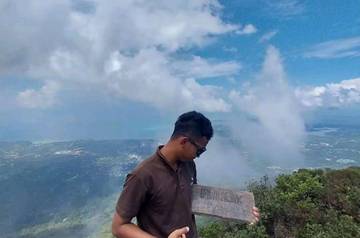 Keindahan Alam Natuna Terlihat Dari Gunung Ranai