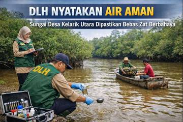 DLH Nyatakan Air Aman