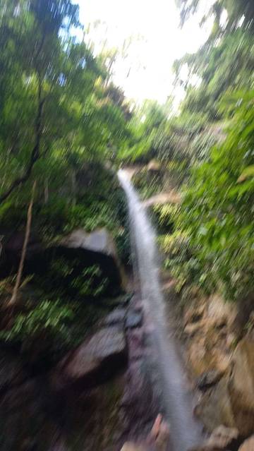 Kualitas Air Terjun Gunung Ranai Relatif Terjaga