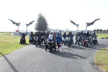 Lanud RSA Natuna Gelar Touring Gembira 