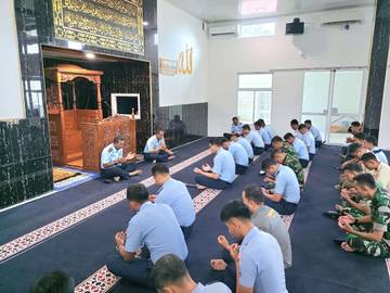 Lanud-RSA Gelar Doa-Bersama Sambut HUT ke-4 Koopsudnas