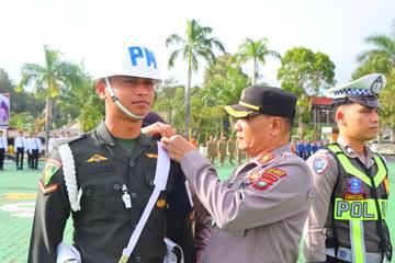 Polres Natuna Gelar Apel Operasi Keselamatan Seligi 2026