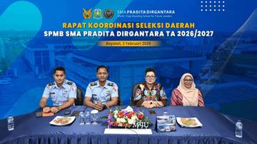 Yasarini Buka Rakor SPMB SMA Pradita Dirgantara 2026/2027