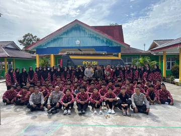 Polres Natuna Sosialisasi Pencegahan Bullying di MAN 1 Natuna