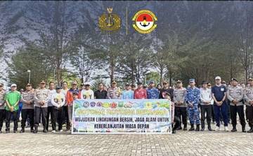 Lanal Ranai Dukung Gotong Royong Besar Natuna Serentak