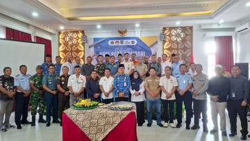 Danlanud RSA Natuna Dukung Peran Pers di Daerah