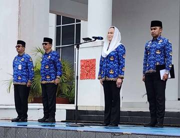 Apel ASN Natuna Teguhkan Nilai BerAKHLAK dan Pengabdian