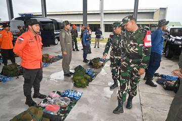 Lanud Raden Sadjad Perkuat Latihan Survival Personel Natuna
