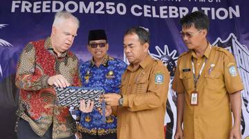 Diplomat Amerika Serikat Beri Pelatihan Guru Natuna