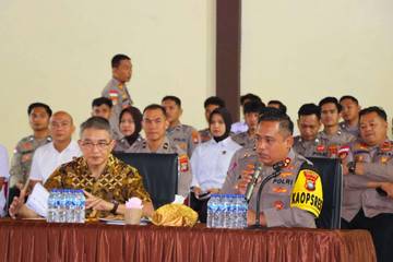 Kapolres Natuna Terima Asistensi Perencanaan Anggaran Tahun 2027