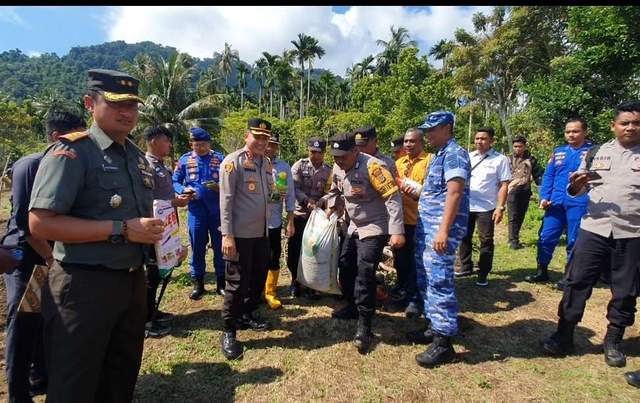 Penanaman Serentak Peningkatan Ketahanan Pangan Polres Sabang