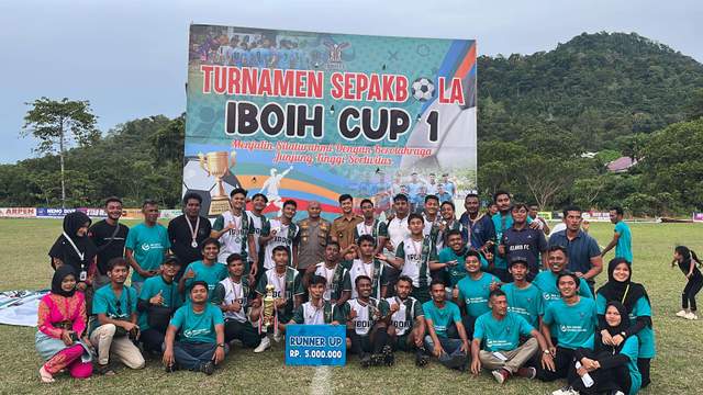 Polres Sabang Sabet Juara III Iboih FC Cup 
