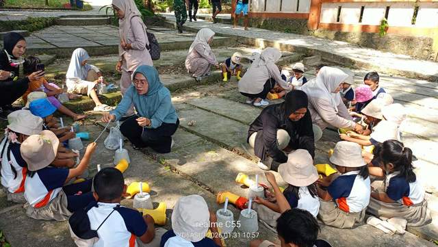 Edukasi Modul Karang Tanamkan Cinta Laut Sejak Dini 